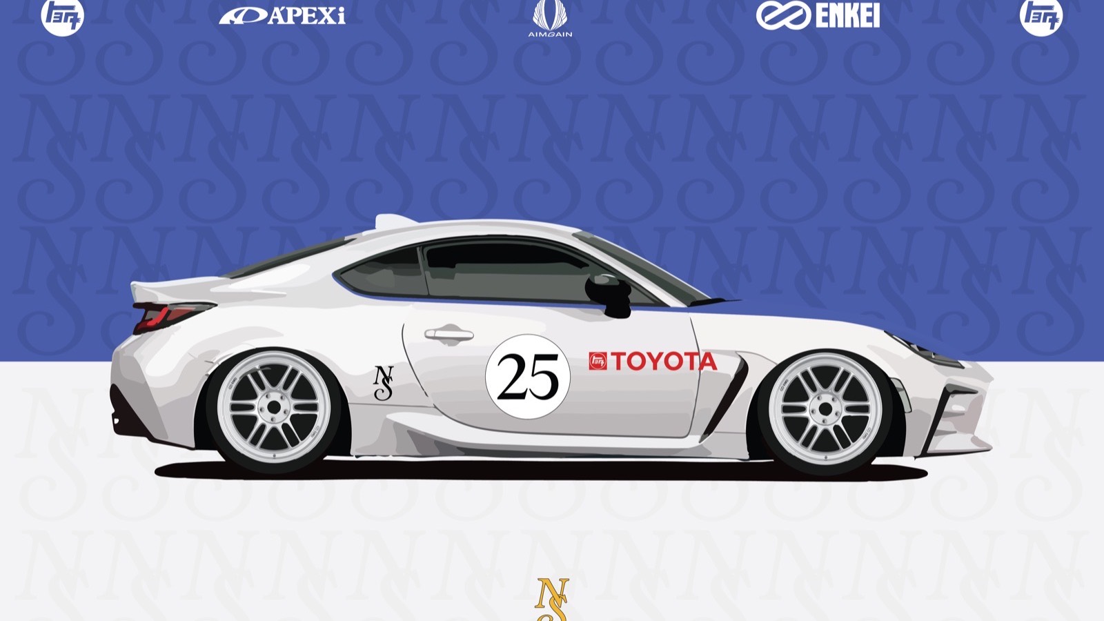 New Stage race-livery poster illustration